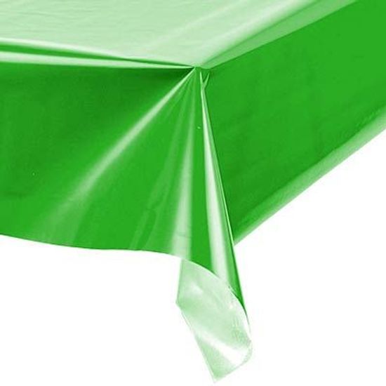 Toalha Plástica Perolada Liso Verde Escuro - 10 Un