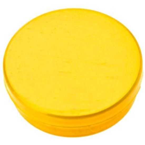 Latinha Plástica 5x1 Amarelo para Lembrancinha - 20 Un