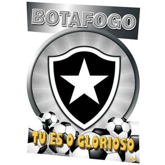 Kit Decorativo Cartonado Botafogo - Festas da 25