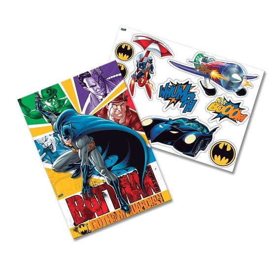 Kit Decorativo Cartonado Batman Clássico