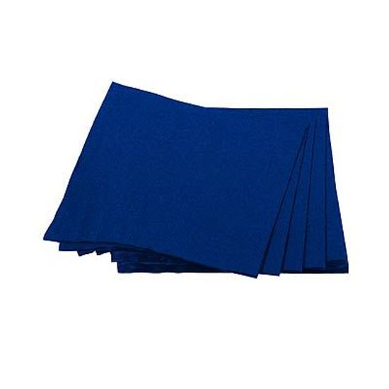 Guardanapos de Papel Seda 25cm Happy Line Azul Royal - 20 Un