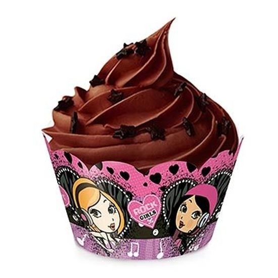 Forma para Cupcake Rock Girls - 12 Un