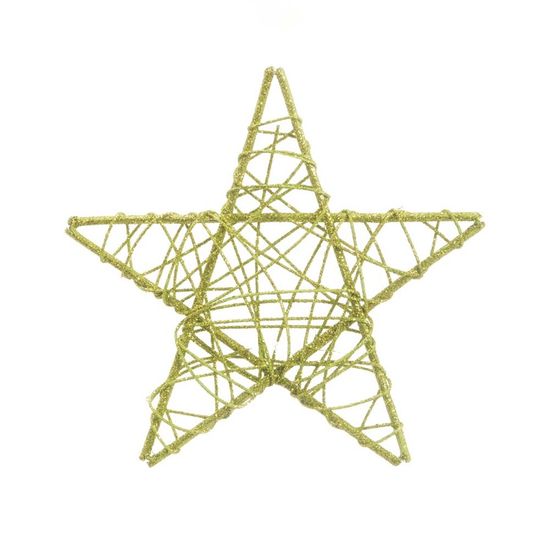 Estrela Rattan Verde 25cm (Rattan)