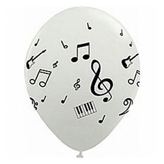 Balão Notas Musicais nº 10 (25cm) - 25 Un