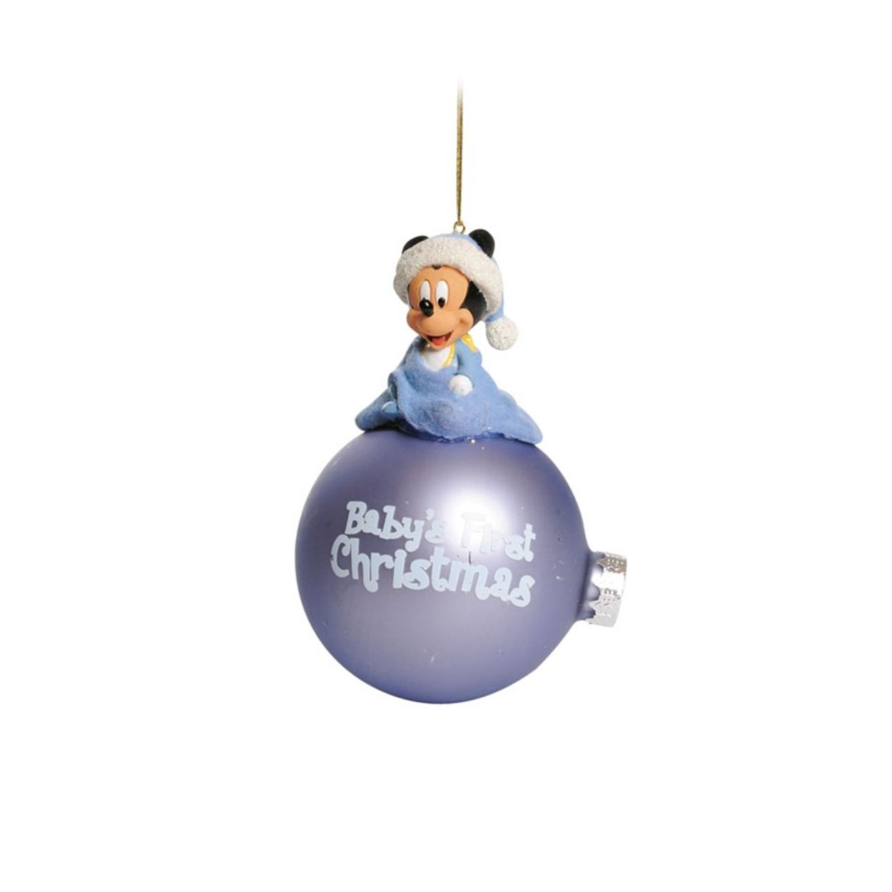 Natal Bola 3d Baby Mickey Azul Claro 8cm No Magazine 25 Natal Bola 3d Baby Mickey Azul Claro 8cm No Magazine 25