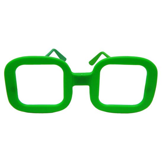 Óculos Colorido Quadrado - 10 Un