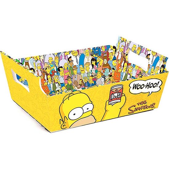 Simpsons Churrasco - Cesta de Papel PP 10 Un