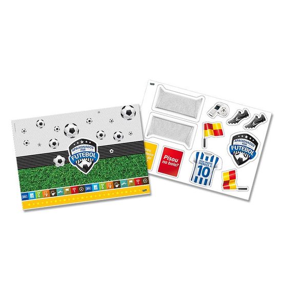 Kit Decorativo Cartonado Futebol Festcolor