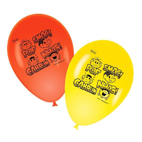 Balão para Vareta Turma da Mônica - 25 Un