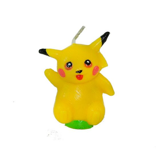 Vela Artesanal Pokémon - Pikachu