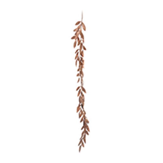 Galhos Longos - Folhas com Glitter (150cm) Marrom