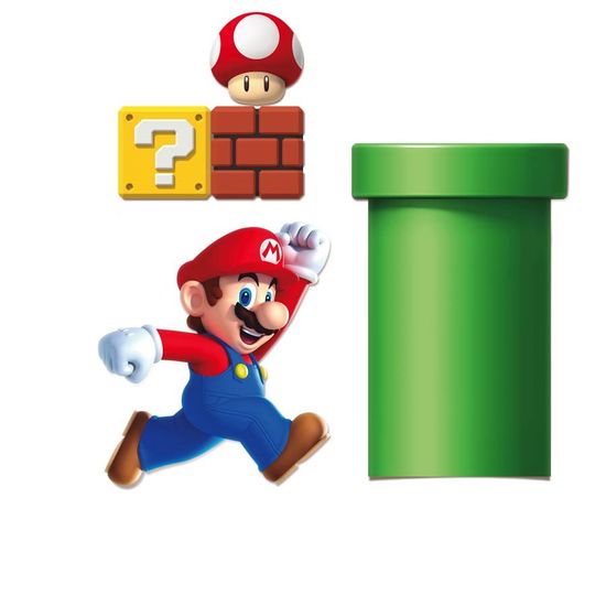 Super Mario Bros - Kit Decorativo Cartonado
