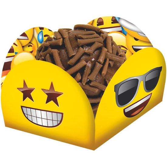 Porta-forminha Emoji - 40 Un