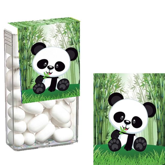 Festa Panda - Adesivo Especial para Tic Tac Panda - 08 Un