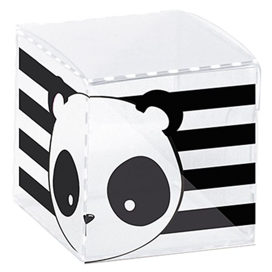 Festa Panda - Caixa Clean para 1 Doce 10 Un