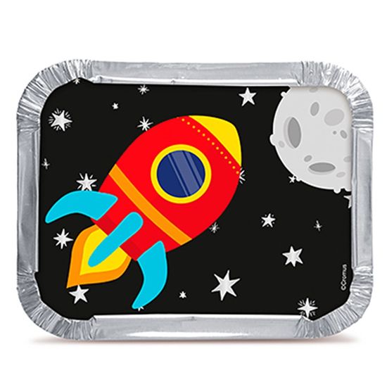 Festa Astronauta - Para Colorir Astronauta 23,5x16 - 8 Un - Festas