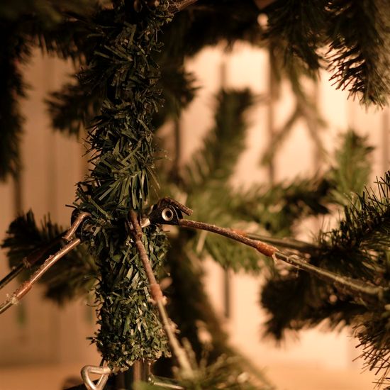 Árvore de Natal Rosa - Cotton Nevada - Loja Então é Natal