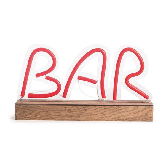 Luminoso Bar com 1 Led Vermelho 2 AA