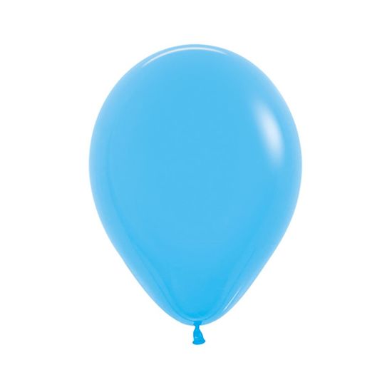Balão Látex Fashion Azul 12