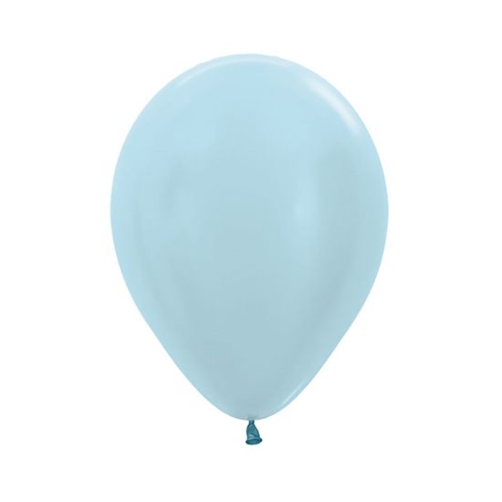 Balão Látex Satin Azul 10