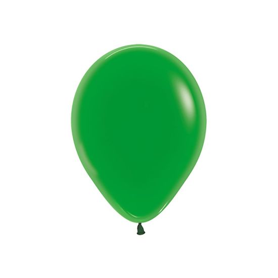 Balão Látex Cristal Verde 12