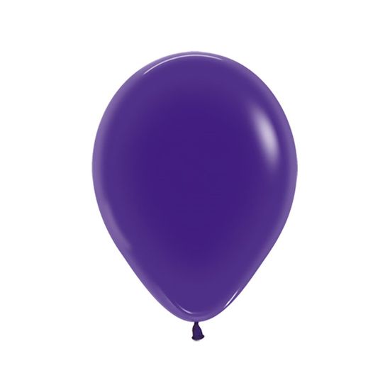 Balão Látex Cristal Violeta 12