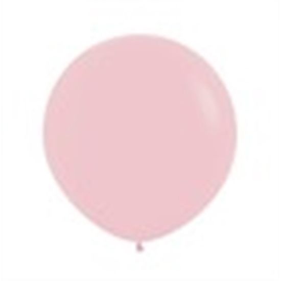 Balão Gigante Látex Pastel Mate Rosa 24