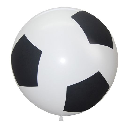 Balão Látex Impressão 360 Fashion Bola de Futebol 36