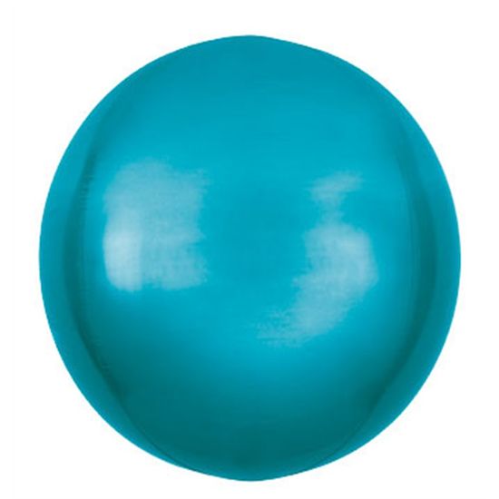 Balão Bolha Metal Azul 36'' / 91cm