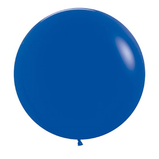 Balão Gigante Látex Fashion Azul Royal 24