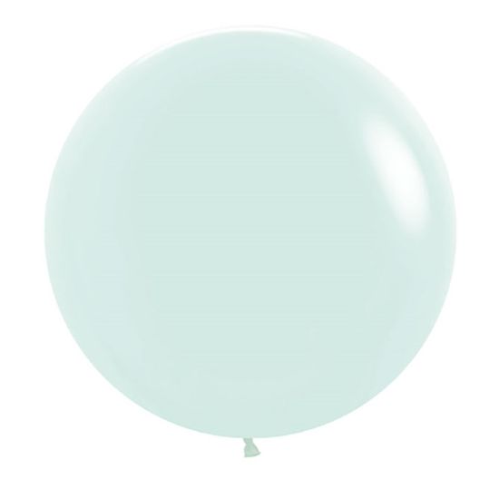 Balão Gigante Látex Pastel Mate Verde 24
