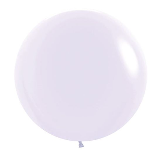 Balão Gigante Látex Pastel Mate Lilás 24