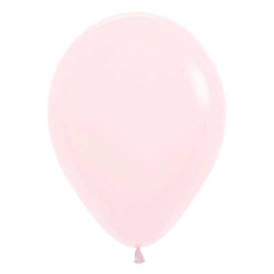 Balão Látex Pastel Mate Rosa 15