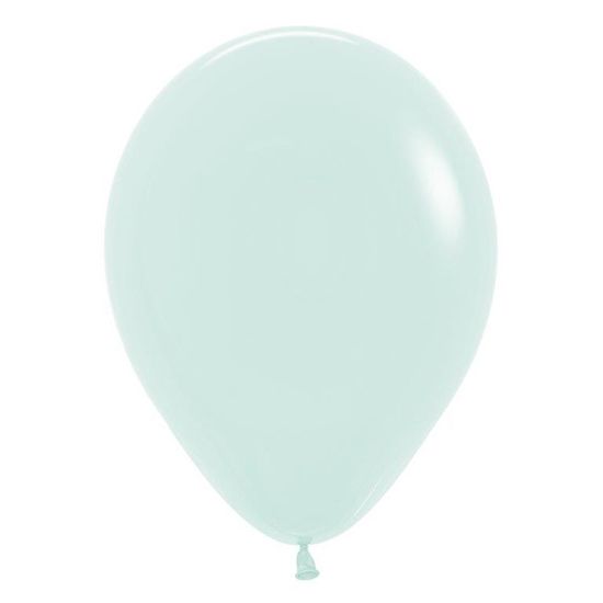 Balão Látex Pastel Mate Verde 15