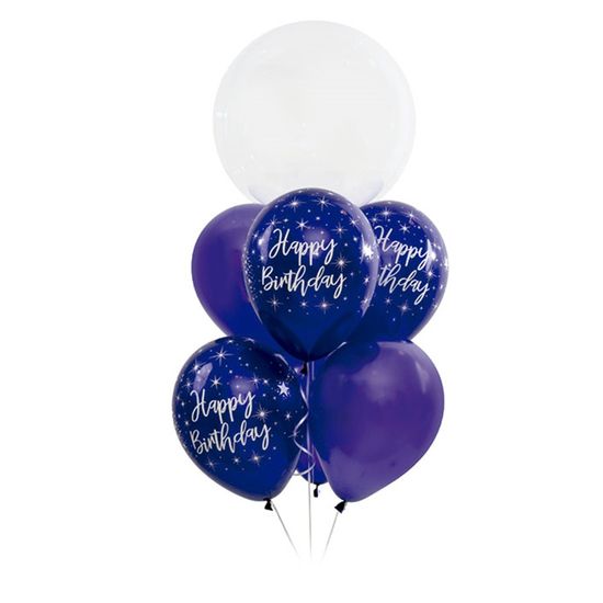 Bouquet de Balões Feminino Purple - 1 Unidade