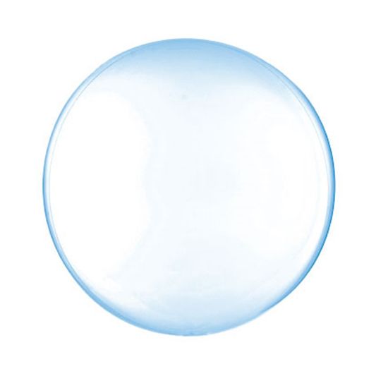 Balão Bolha Clear Azul 36'' / 91cm