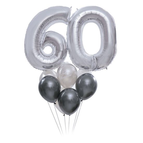 Bouquet de Balões 60 Masculino - 1 Unidade