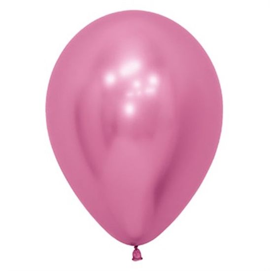Balão Látex Reflex Rosa 12