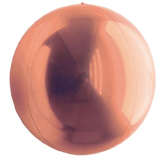 Balão Metalizado Redondo Esfera Rose Gold 24'' / 60cm