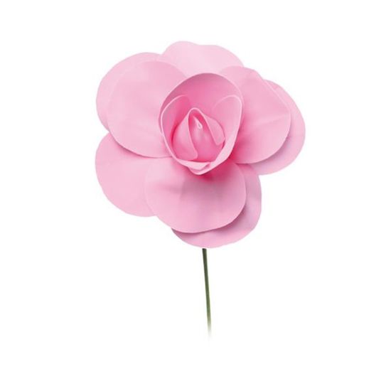 Flores Decorativas para Painel Rosa 15 cm