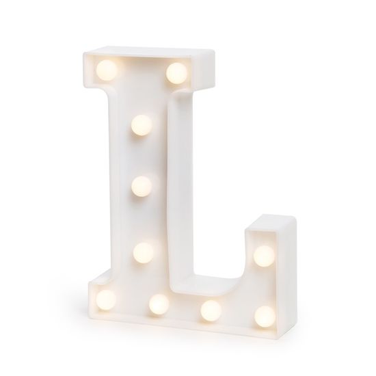 Letras Luminosas Led /22cm / Lampara Decorativa / Abecedario