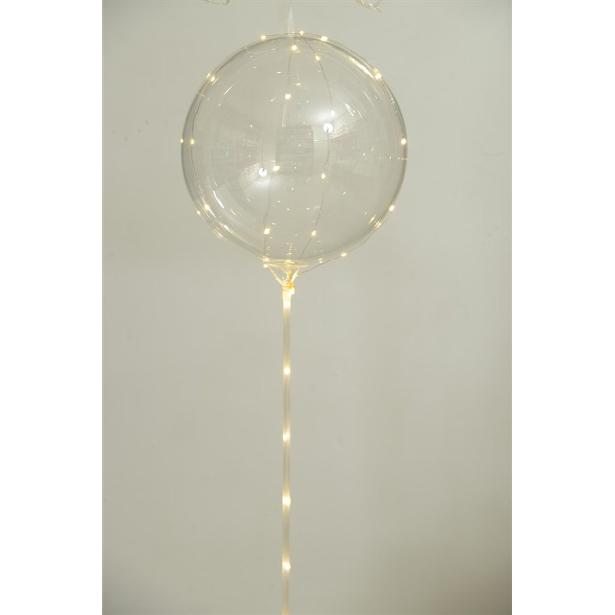 Balão Bubble Transparente com Led Branco - Natal da 25