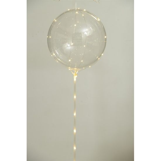 Balão Bubble Transparente com Led Branco