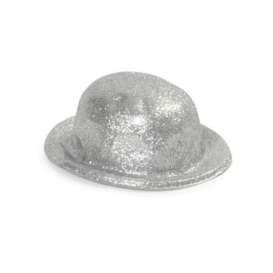 Acessório Mini Chapéu Prata