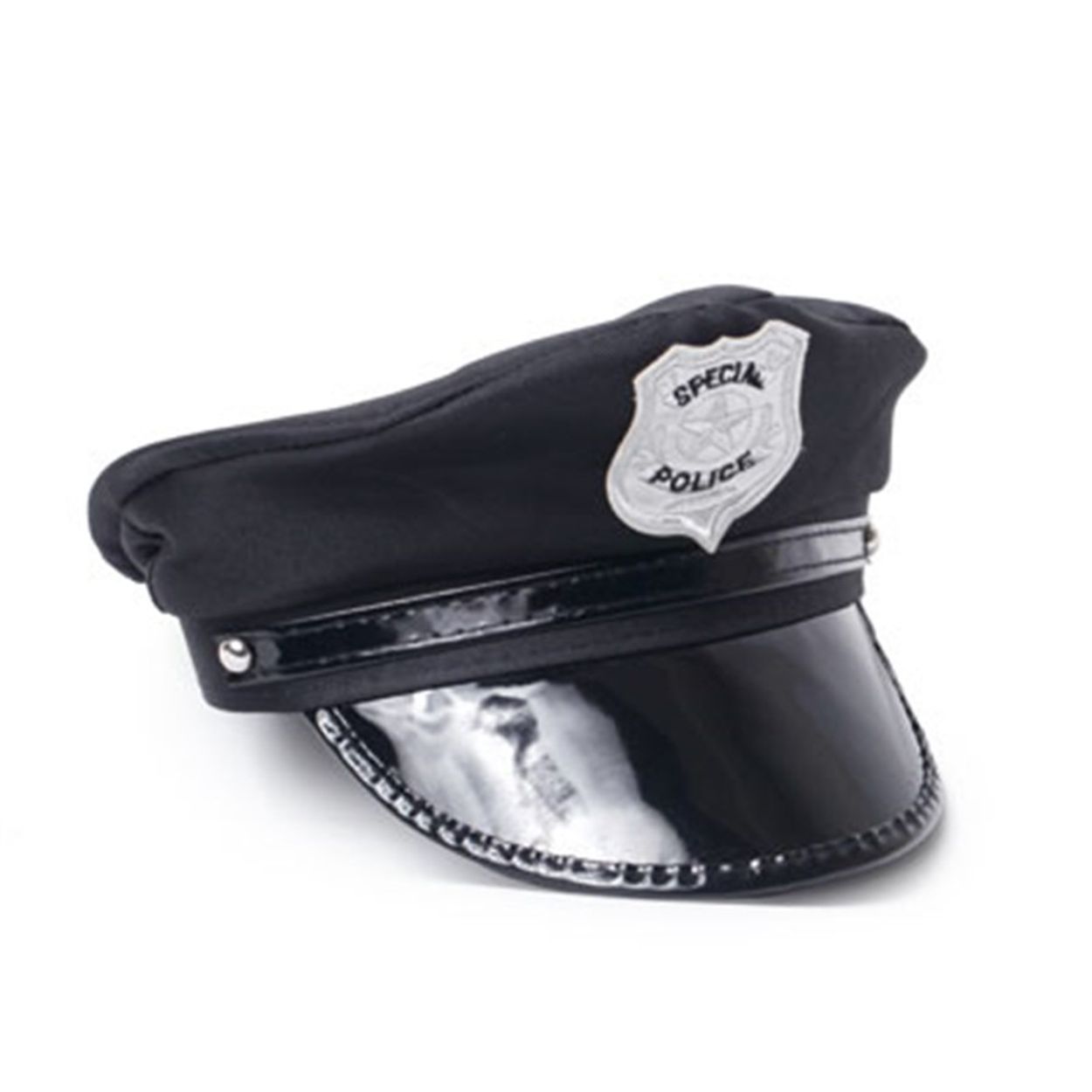 Acessório Chapéu Policia Preto no Magazine 25 de Março Magazine 25 de Março