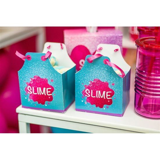Kit Slime Lol Surprise Base Adesivos - Fazendo a Nossa Festa
