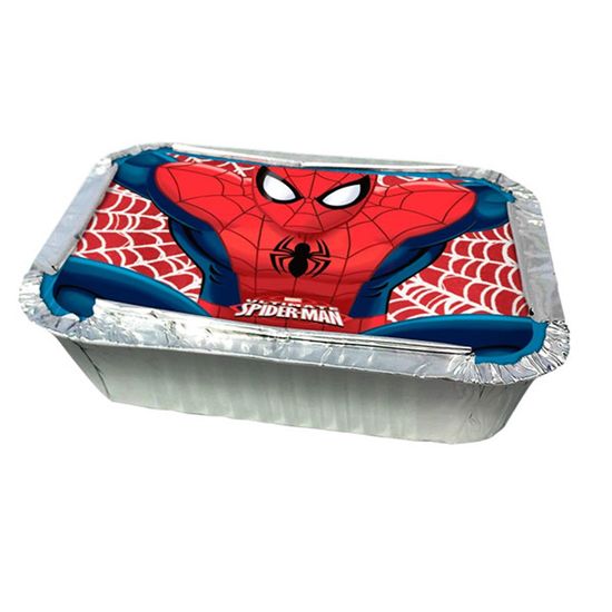 Festa Homem Aranha - Kit Marmita com Tampa Ultimate Spider Man - 8 Un