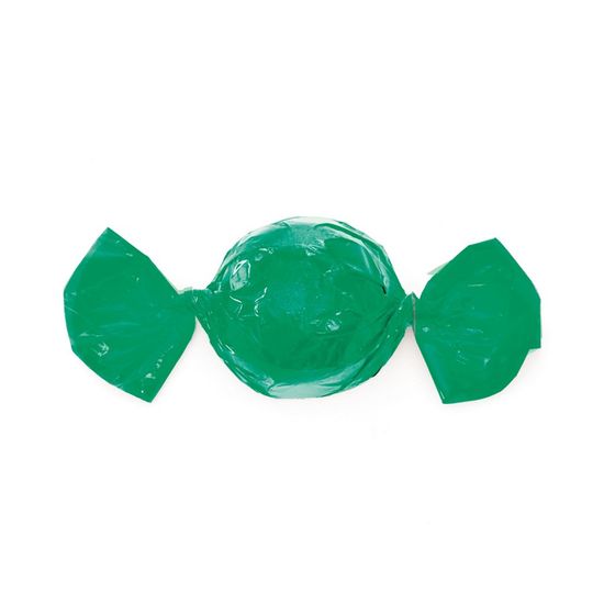 Embalagem Alumínio para Trufa Liso Verde Bandeira 12X12,5 - 100 Un