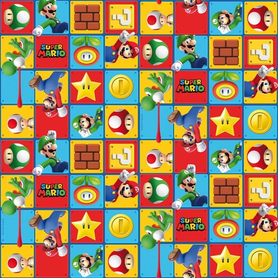 Folha Super Mario 69X89 - 25 Un