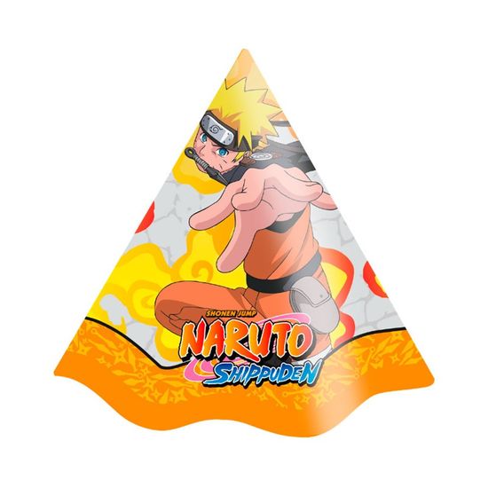 Festa Naruto - Chapéu de Aniversário Naruto - 8 Un